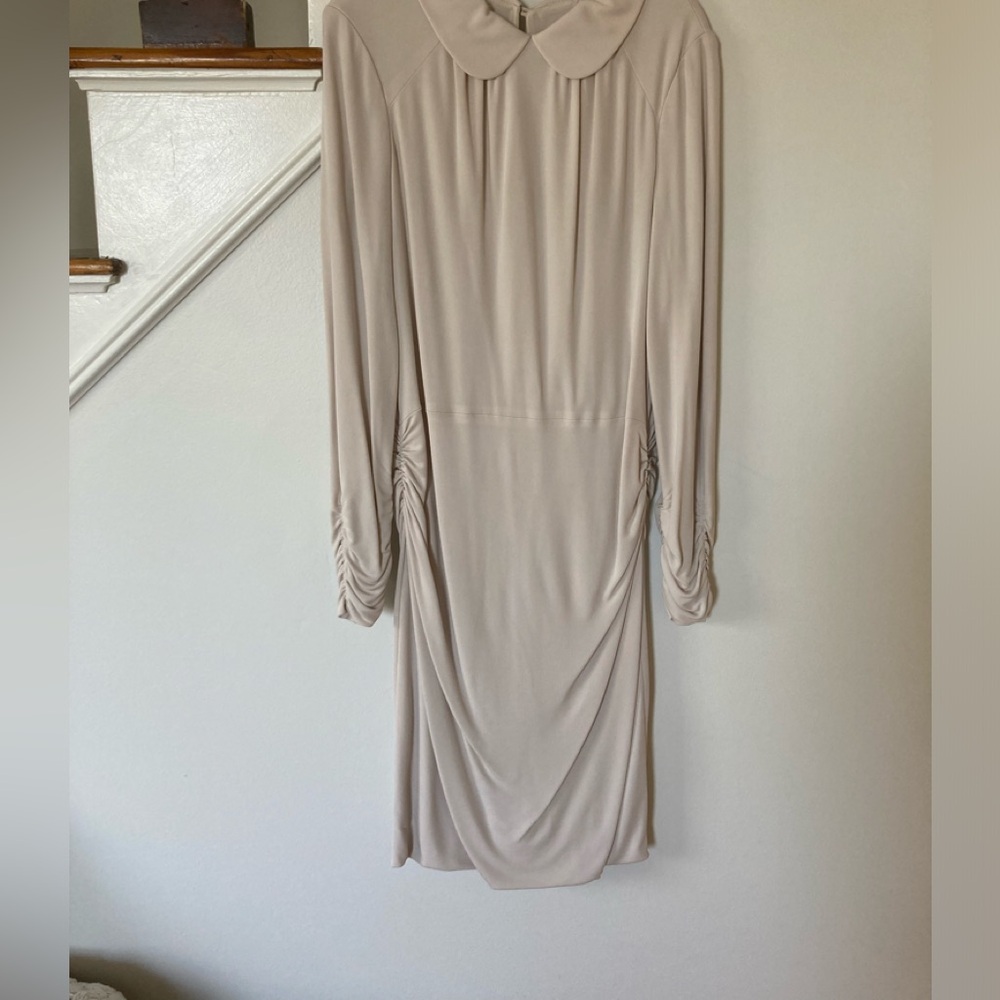 Karen Millen Ivory Jersey Dress